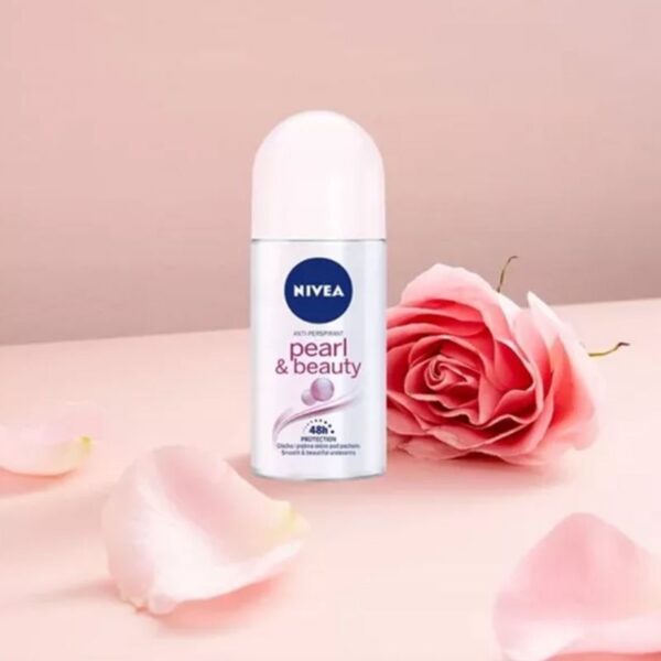 DEODORANTE NIVEA 50ML ROLL ON   PEARL&BEAUTY - immagine 2