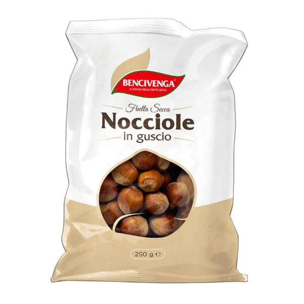 NOCCIOLE IN GUSCIO TOSTATE 250GR