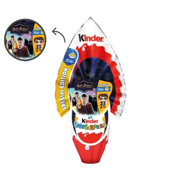 UOVA KINDER HARRY POTTER G220X4 - immagine 3