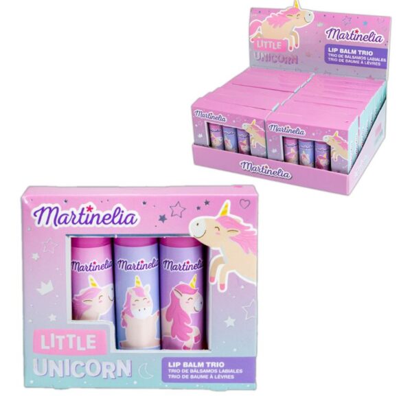 BALSAMO LABBRA MARTINELIA TRIO  LITTLE UNICORN