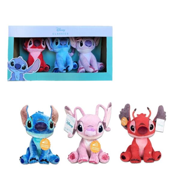 GIOCO PELUCHE STITCH TRIPLO